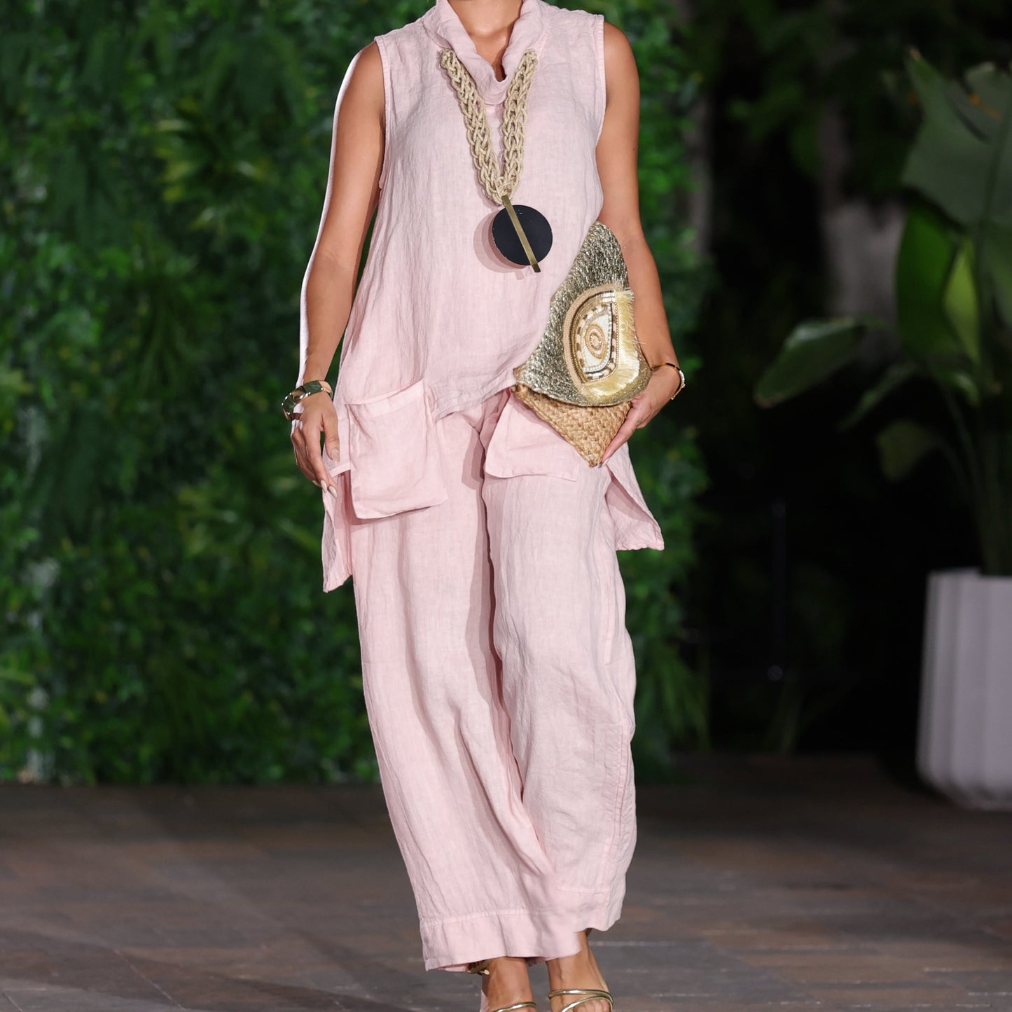 Jazlyn Linen Pants set