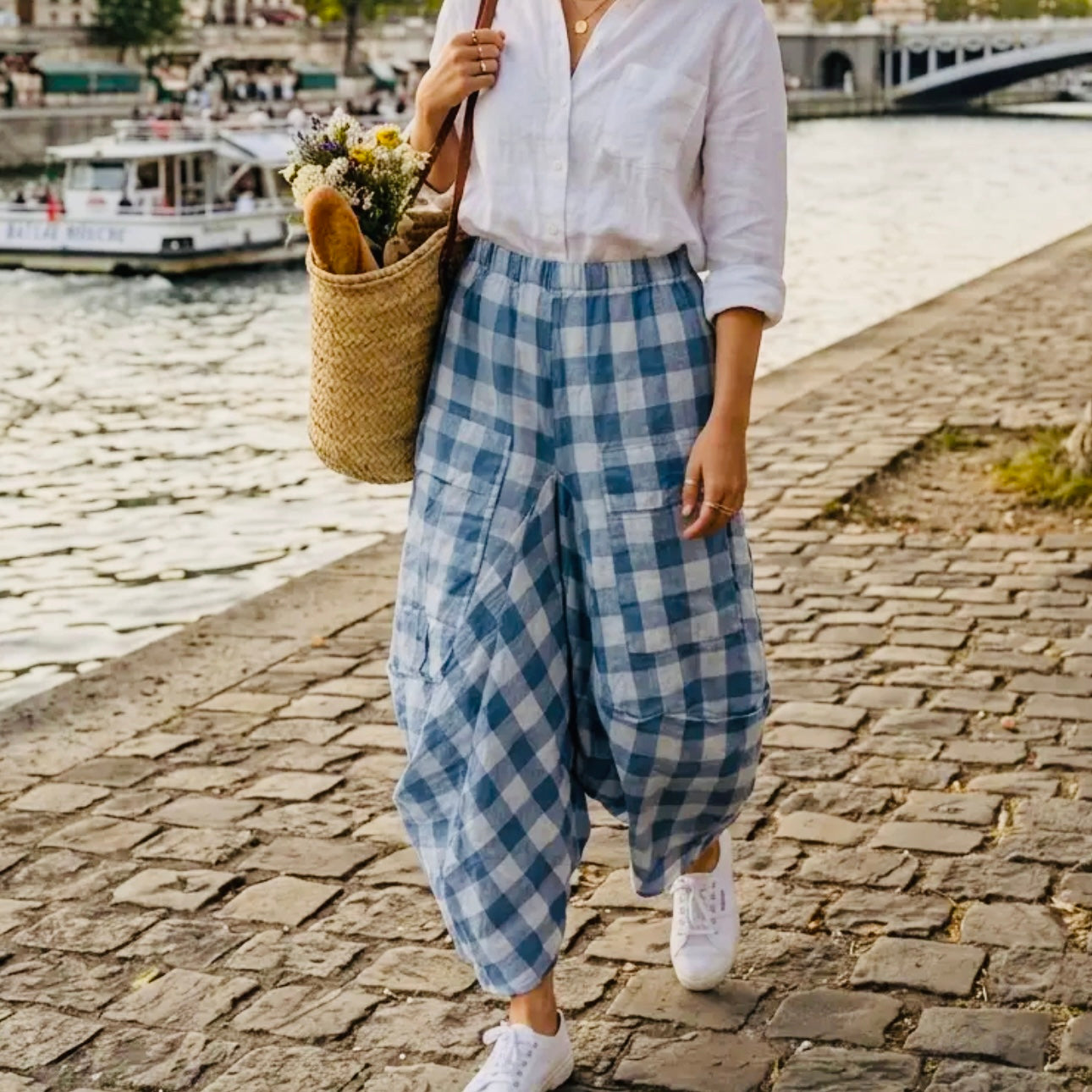 Ileana  linen skirt
