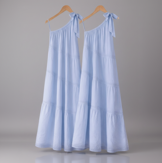 Jennie’s one shoulder Linen Dress