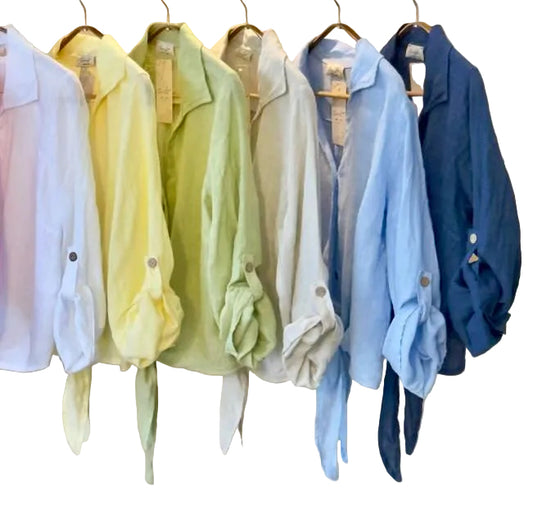 SUSANN LINEN TOP