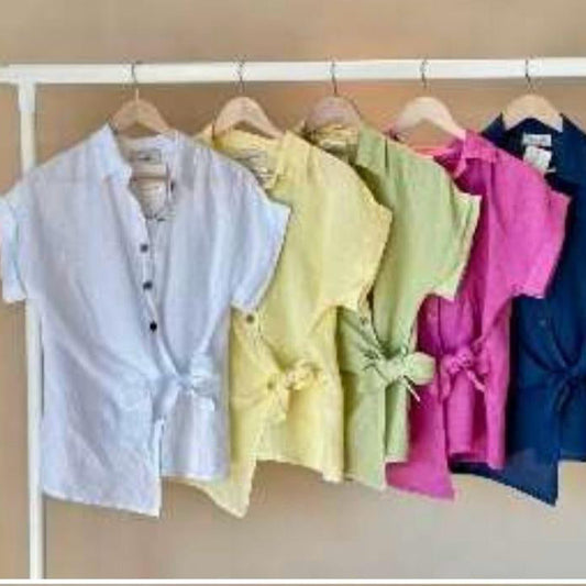 LINEN SHORT SET