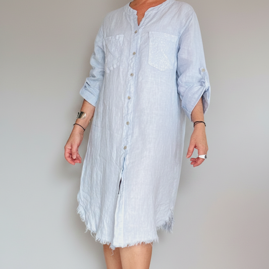 Arlet button down shirtdress